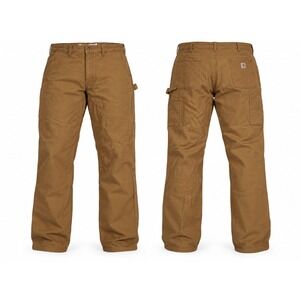 Carhartt Rugged Flex Relaxed Fit Duck Utility Work Pants Brown BN3279-M 46x32